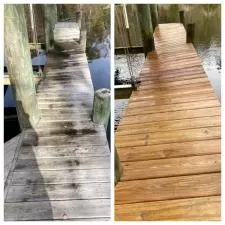 Wood Deck Cleaning 7