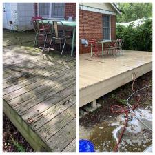Wood Deck Cleaning and House Wash in Jacksonville, FL 10